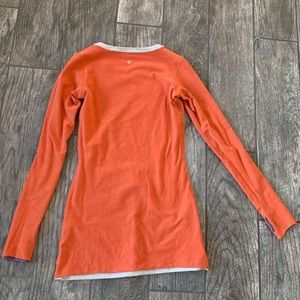 Lululemon long sleeve reversible top
